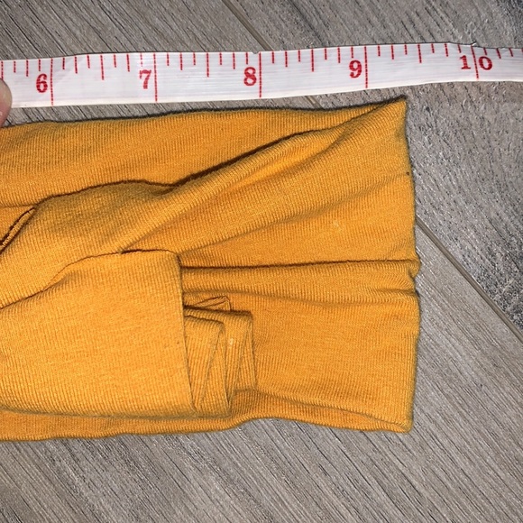 Headband mustard colour - Picture 3 of 3